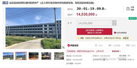 仙游一價(jià)值1700多萬(wàn)元的工廠面臨查封拍賣，房地產(chǎn)評(píng)估揭示潛在價(jià)值